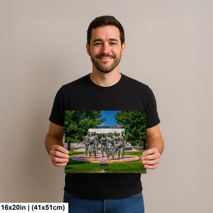 Little Rock Nine Memorial Print, Civil Rights Photography, Arkansas Wall Art
