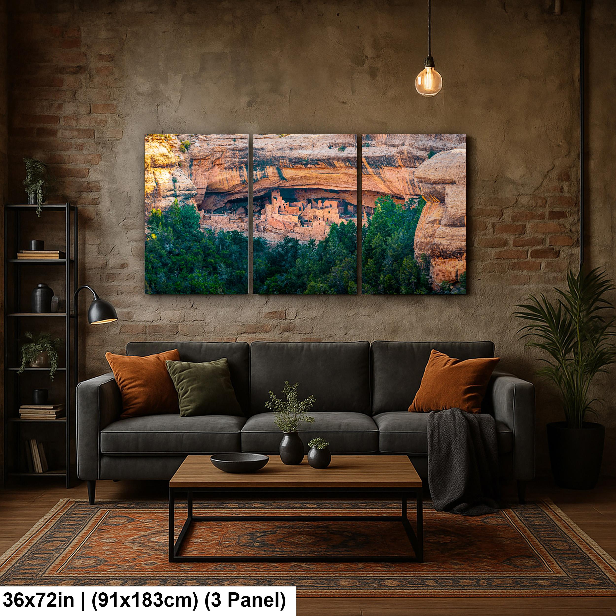 Spruce Tree House Mesa Verde National Park Photography Print, Cortez Colorado Wall Art, Ancestral Puebloan Ruins Decor