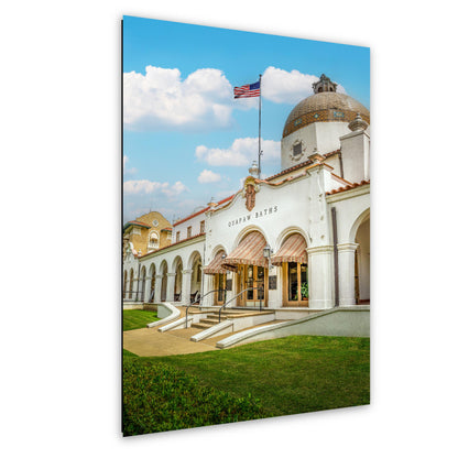 Quapaw Baths Historic Building, Hot Springs National Park Arkansas, Photography Print Wall Art