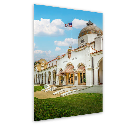 Quapaw Baths Historic Building, Hot Springs National Park Arkansas, Photography Print Wall Art
