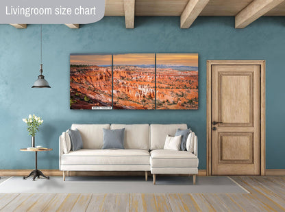 Canyon Kaleidoscope: Bryce Canyon National Park Wall Art Utah Metal Acrylic Print Amphitheater Landscape Photography