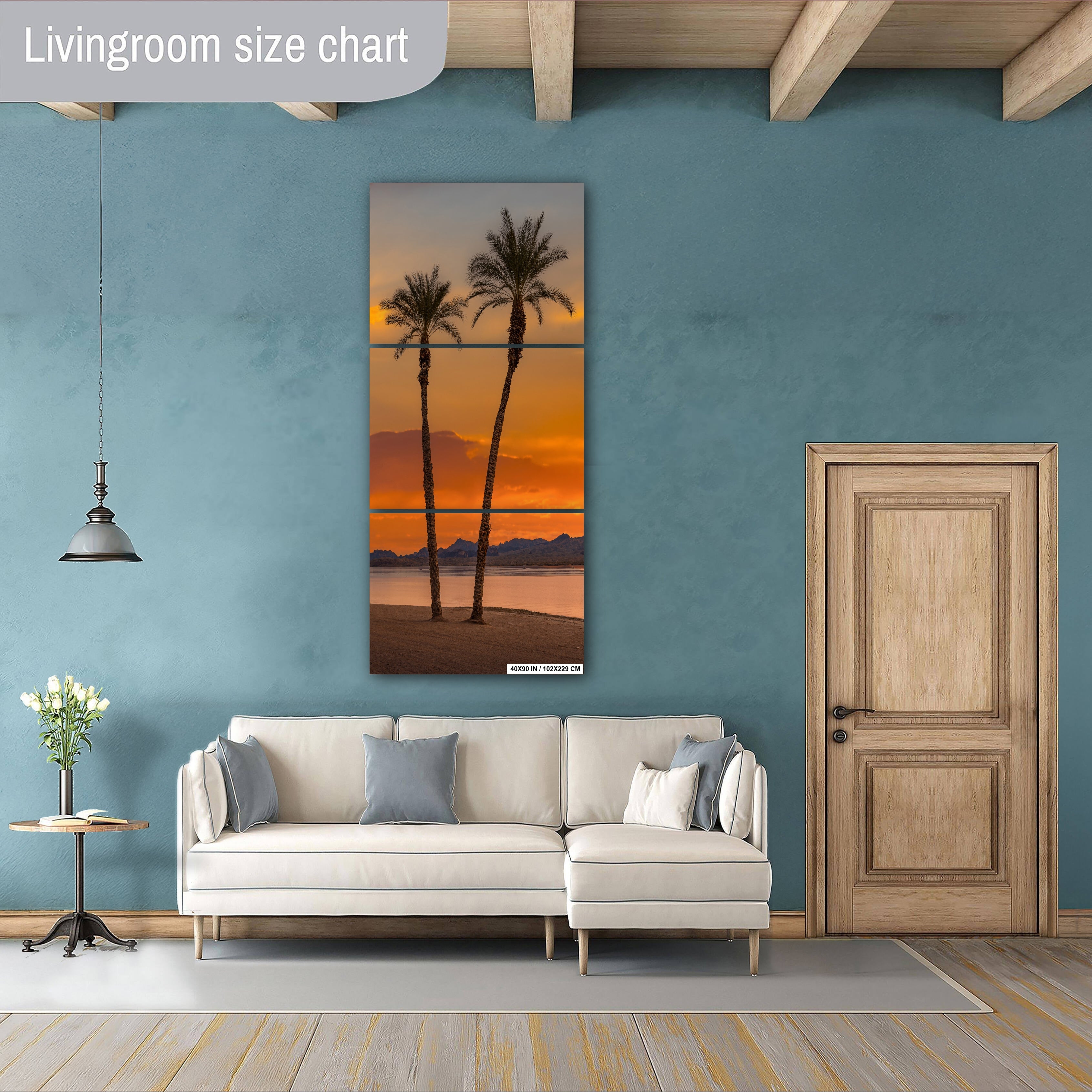Lake Havasu Palm Tree Arizona Desert Nature Photography Wall Art