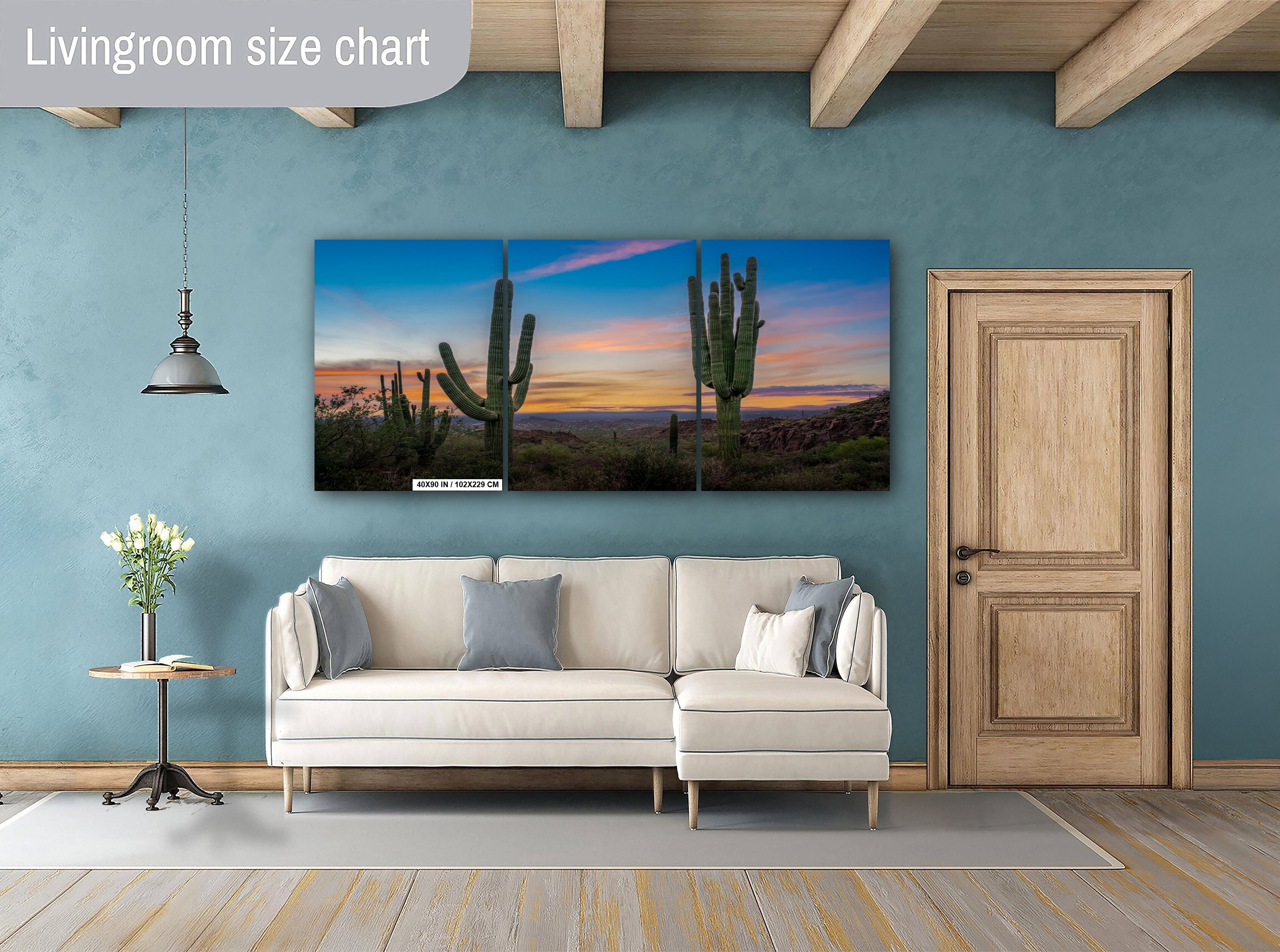 Saguaro Cactus Arizona Desert Landscape Photography Wall Art