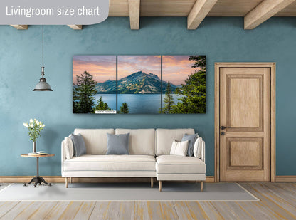 Jewel of the Tetons: Jenny Lake Grand Teton National Park Wall Art Photography Wyoming Metal Aluminum Print