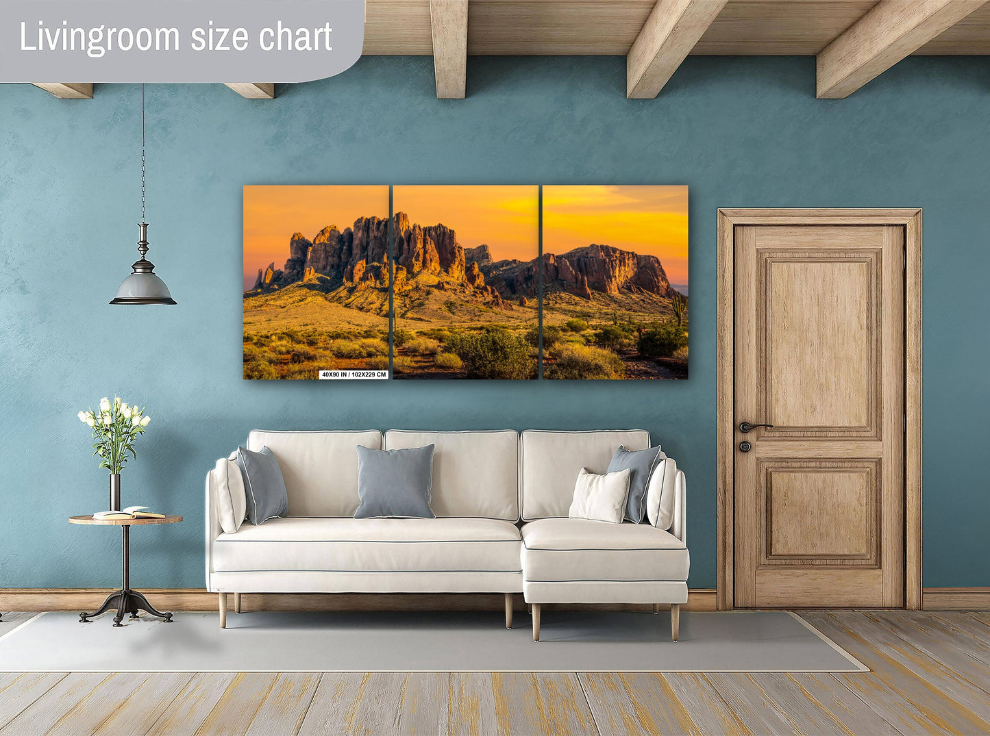 Superstition Mountains Sunrise Lost Dutchman State Park Apache Junction Arizona Wall Art