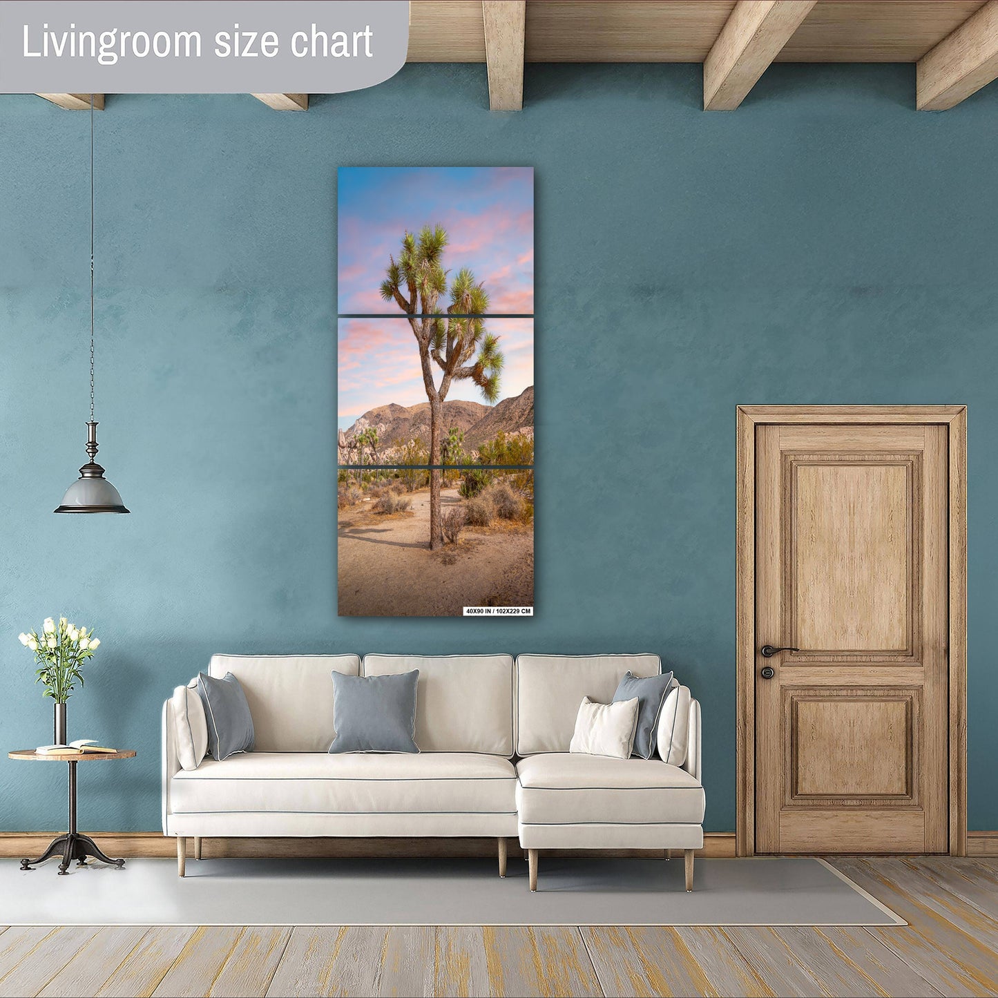 Joshua Tree Wall Art – California Desert Landscape Print on Premium Photo Paper