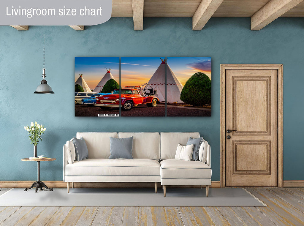 Route 66 Nostalgia: Wigwam Motel Wall Art Holbrook, Arizona Photography
