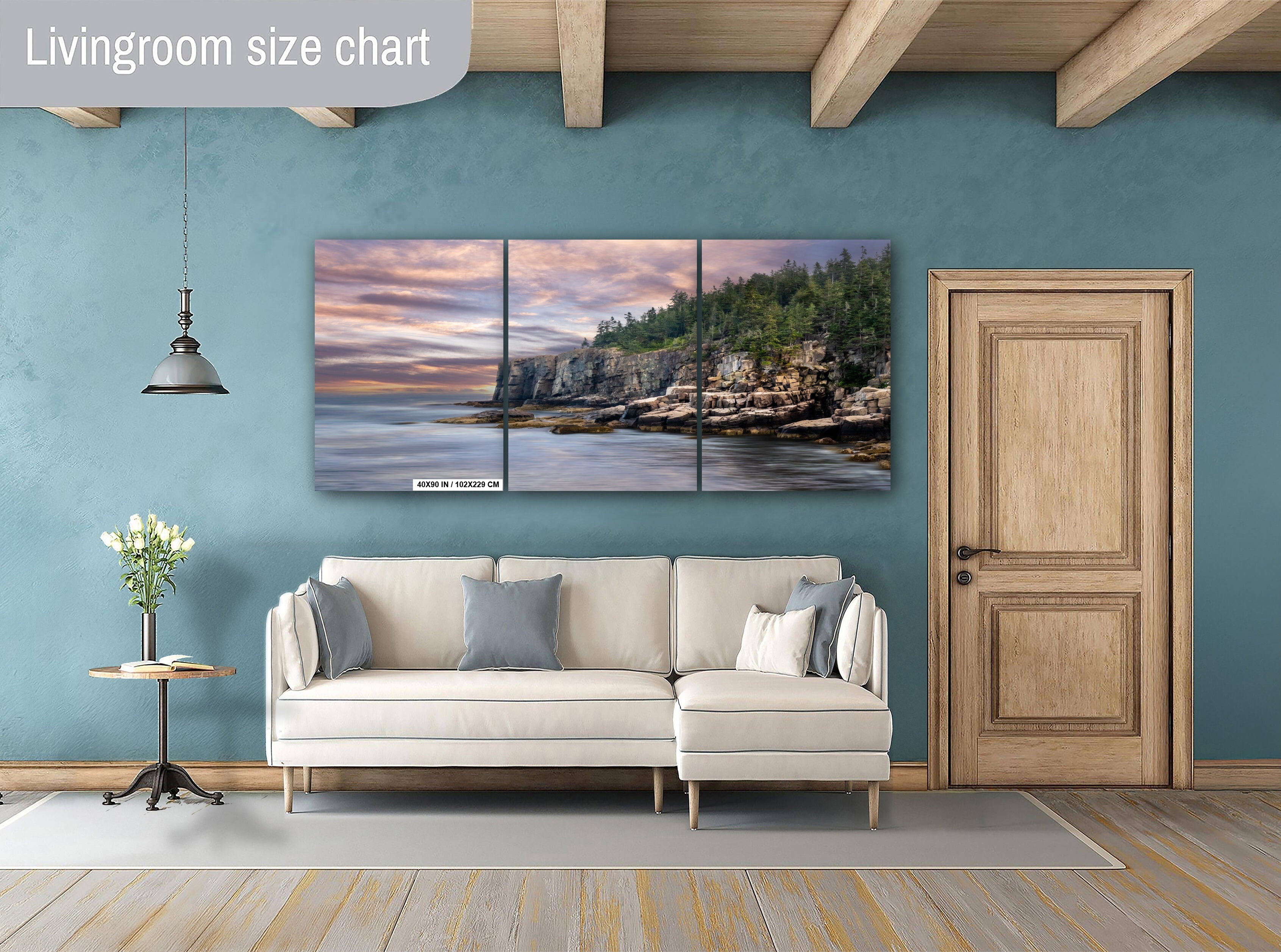 Acadia National Park Print: Otter Cliff, Maine Coastal Photography