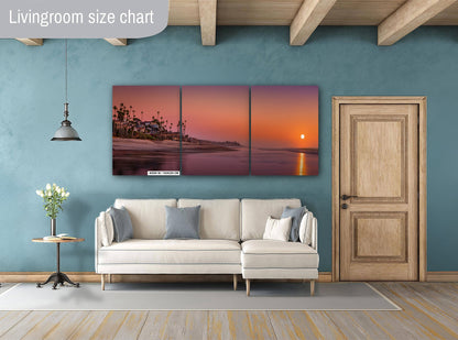 San Clemente Tequila Sunset Beach Print: California Coastal