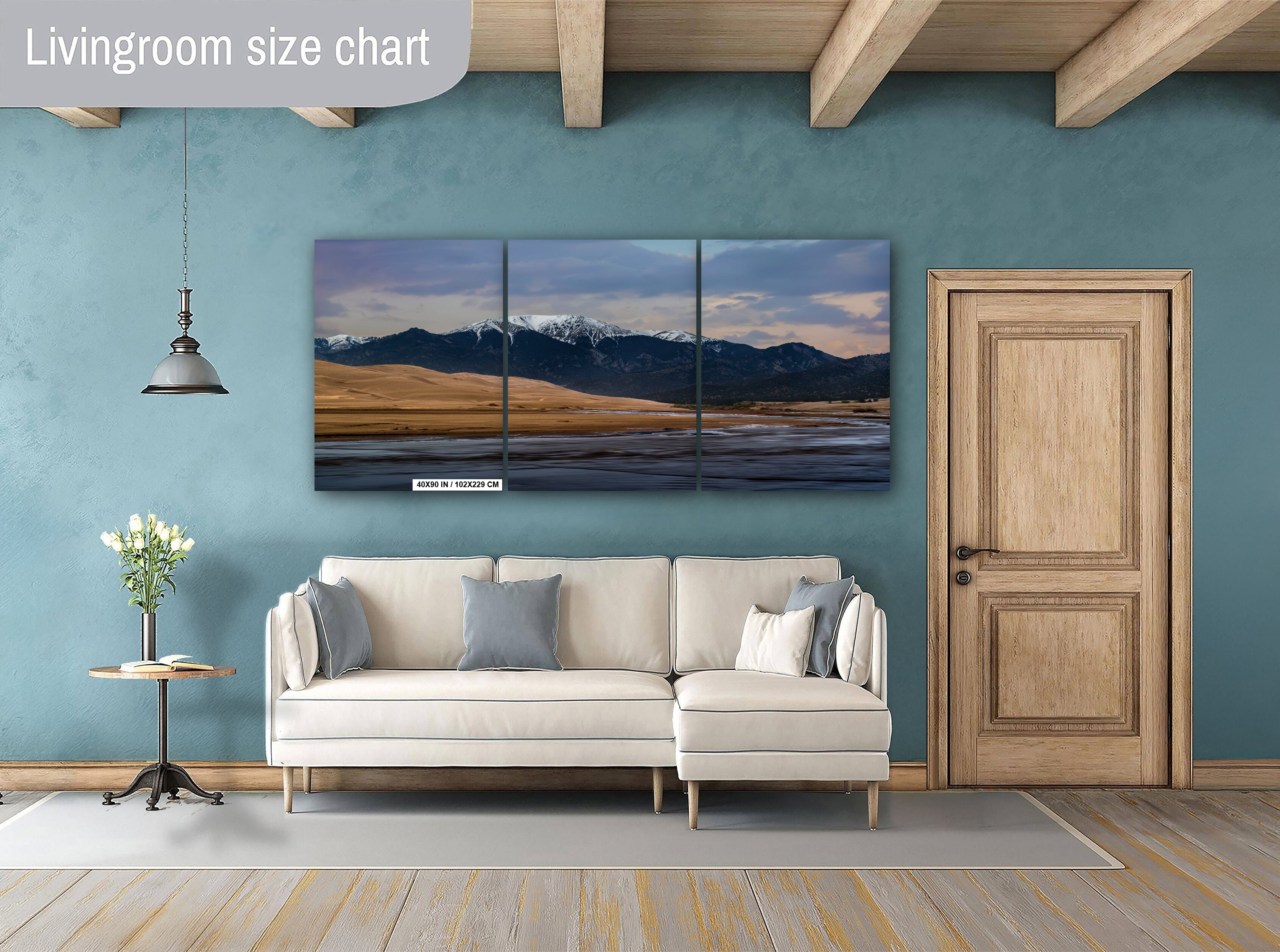 Sands of Serenity: Great Sand Dunes National Park Colorado Landscape Wall Art Home Decor
