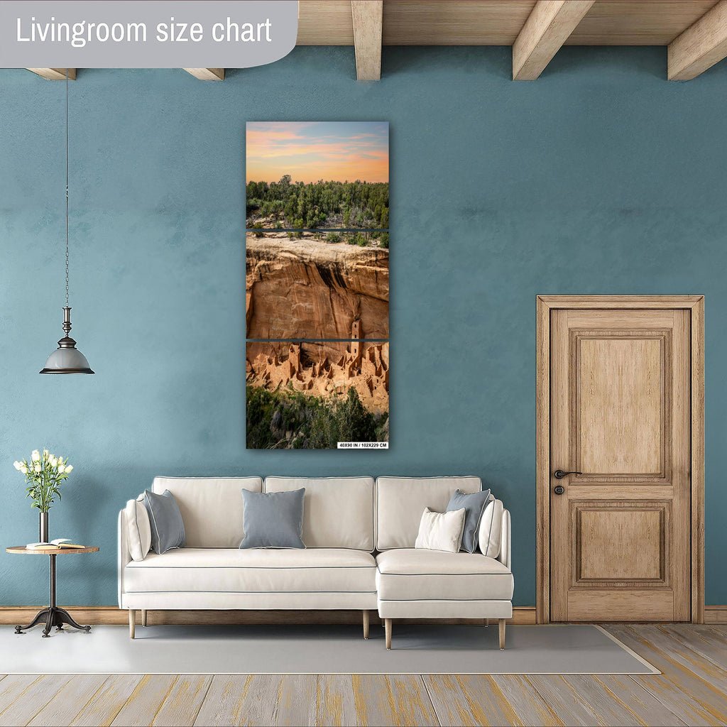 Square Tower House Print: Mesa Verde National Park Wall Art
