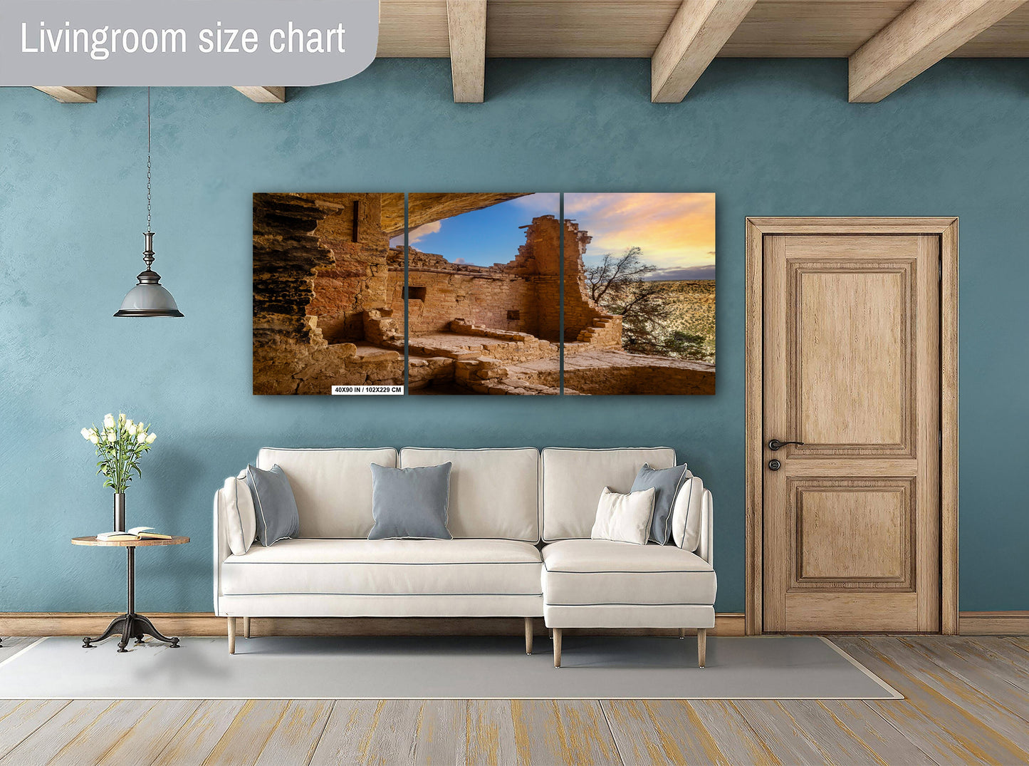 Up Close with History: Balcony House, Mesa Verde National Park Wall Art Colorado Iconic Metal Canvas Print