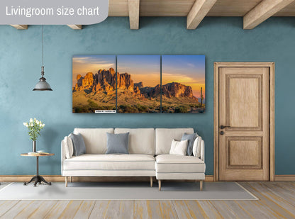 Wilderness Wonderland: Superstition Mountains Arizona Photography Wall Art