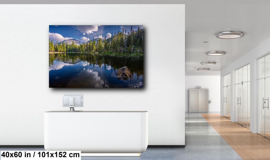 Dream Lake Print: Rocky Mountain National Park Photography, Colorado Landscape