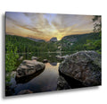 Bear Lake Sunrise Print: Rocky Mountain National Park, Colorado Landscape