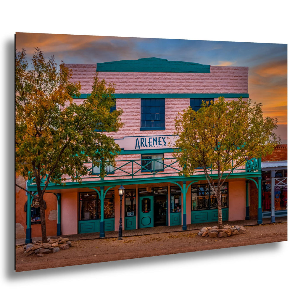 Old Tombstone Gunfights Arizona Western Town Architecture Desert Wall Art