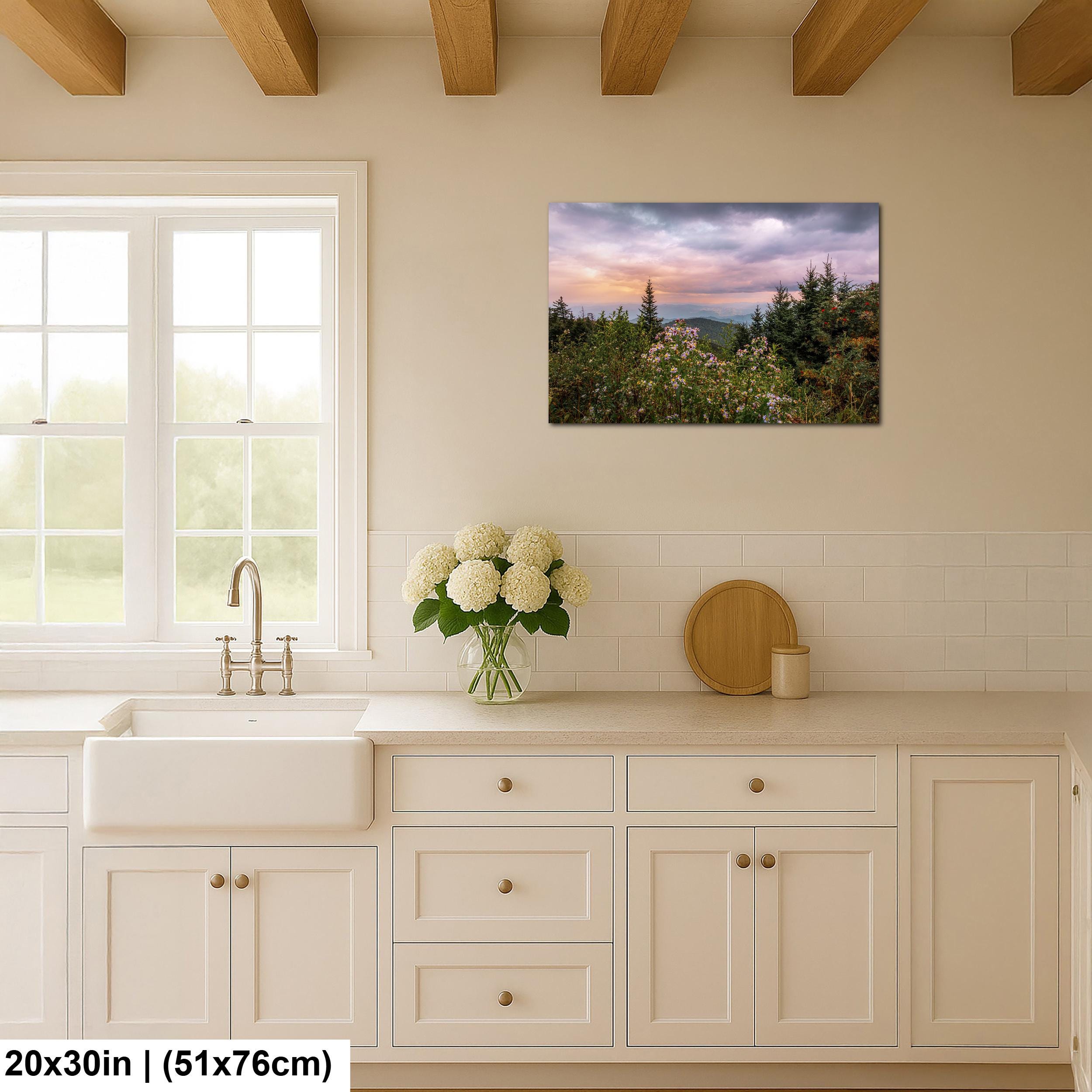Mountain Wildflowers: Great Smoky Mountains Tennessee Photography Wall Art