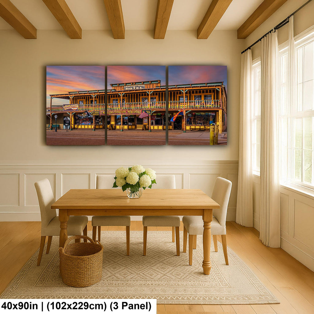T. Miller’s Tombstone Mercantile Hotel Arizona Western Photography Wall Art