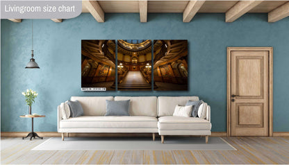 Colorado Capitol Rotunda: Denver State Capital State Print Wall Art Denver, Colorado State Capitol Aluminum/Acrylic/Metal/Canvas