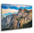 Bridalveil Fall and Granite Cliffs Yosemite National Park California Photography Print