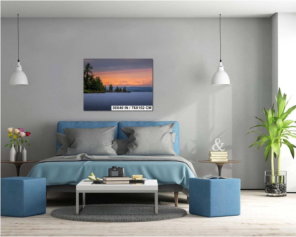 Voyageurs National Park Sunset Print: Lake Ontario Fine Art Photography
