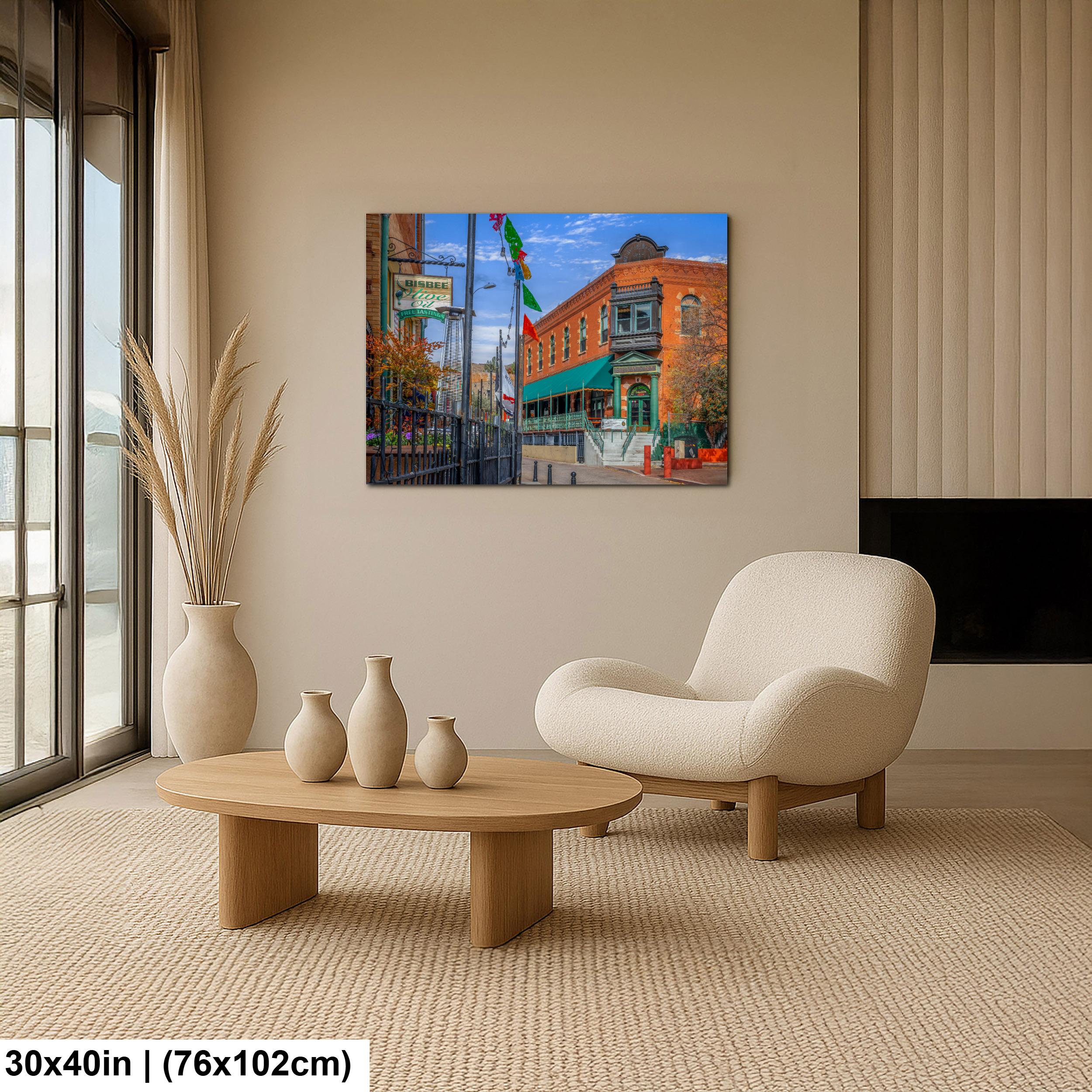Bisbee Brewery Gulch Historic Stock Exchange Saloon Arizona Photography Wall Art