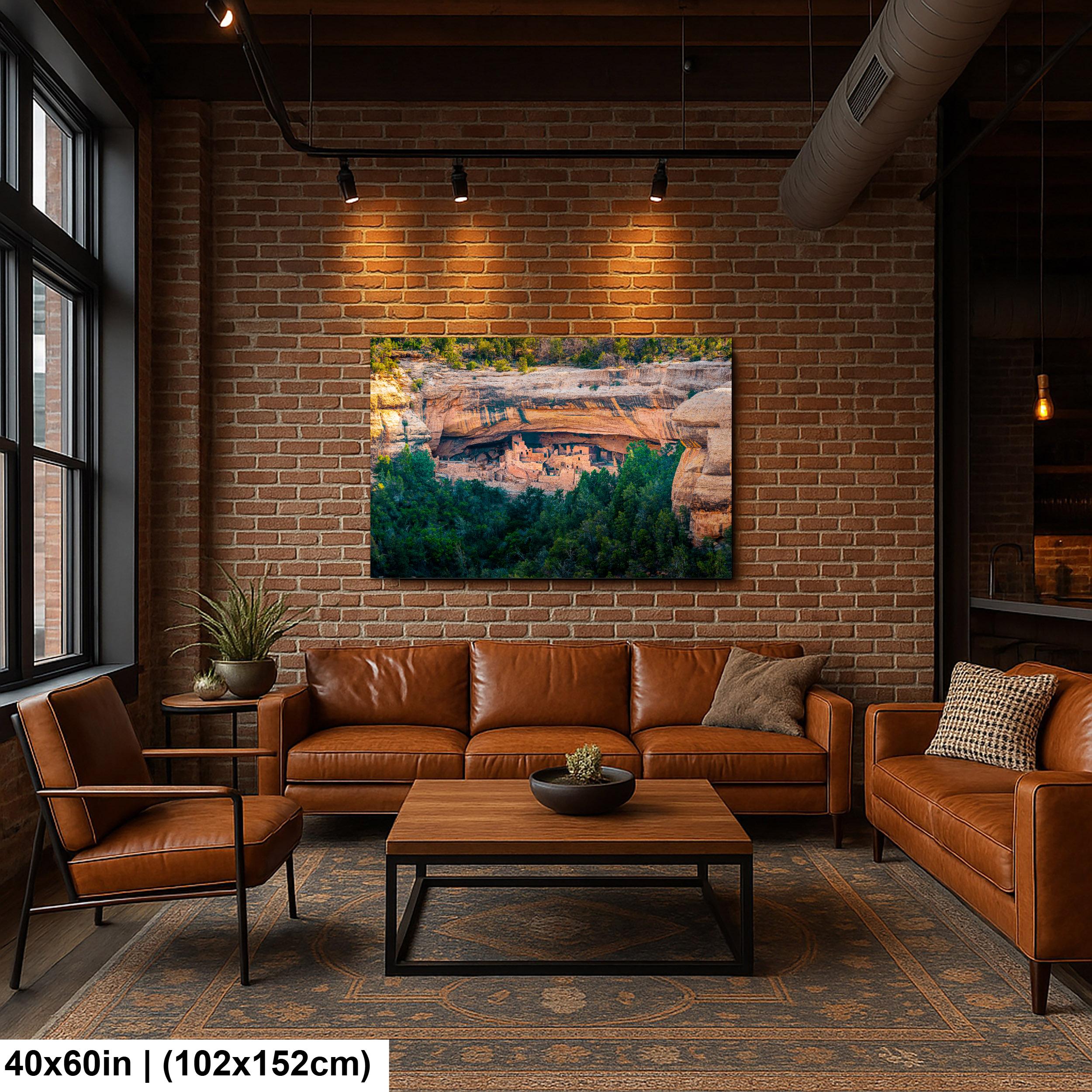 Spruce Tree House Mesa Verde National Park Photography Print, Cortez Colorado Wall Art, Ancestral Puebloan Ruins Decor