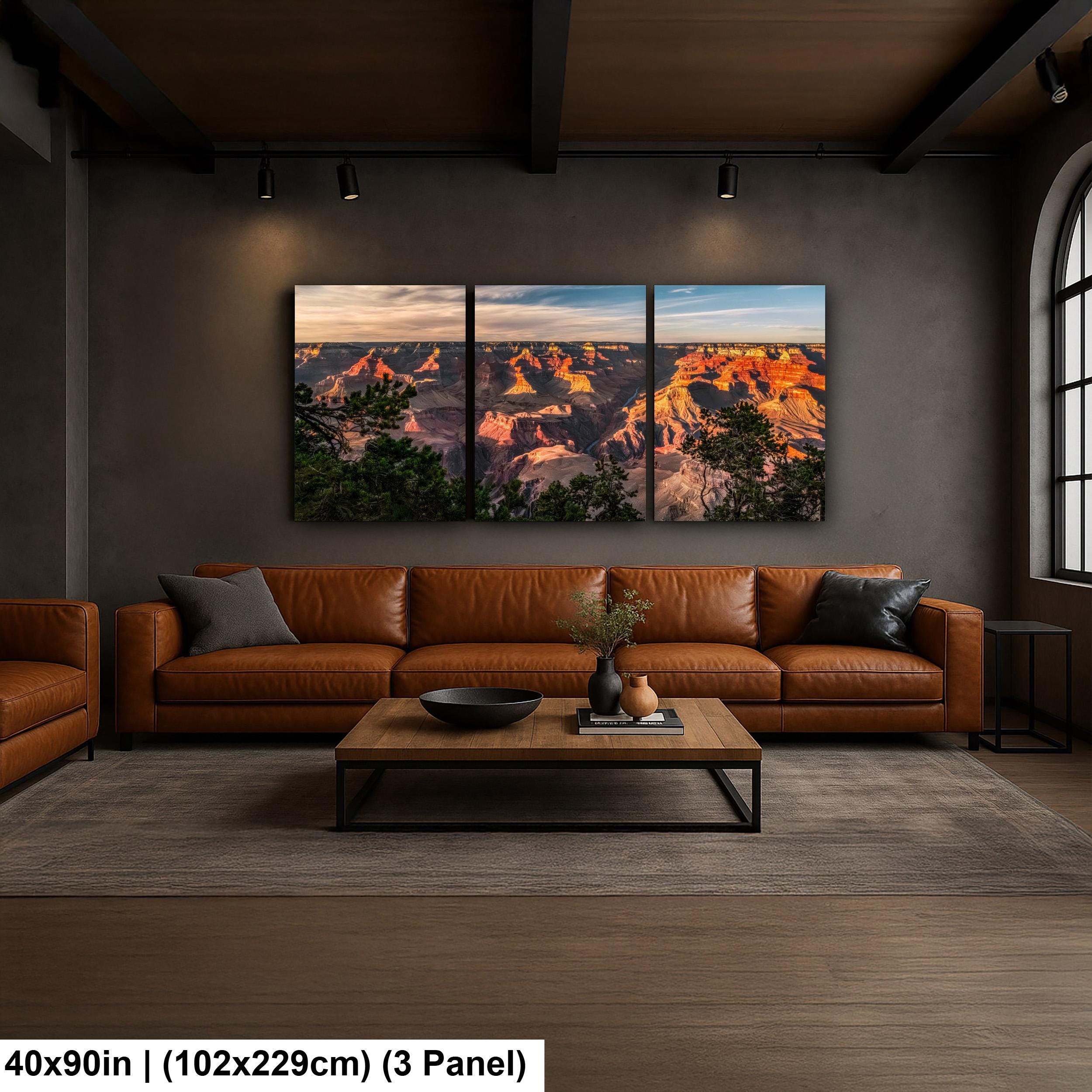 Grand Canyon Sunset Over Colorado River, Grand Canyon National Park Arizona Photography Print