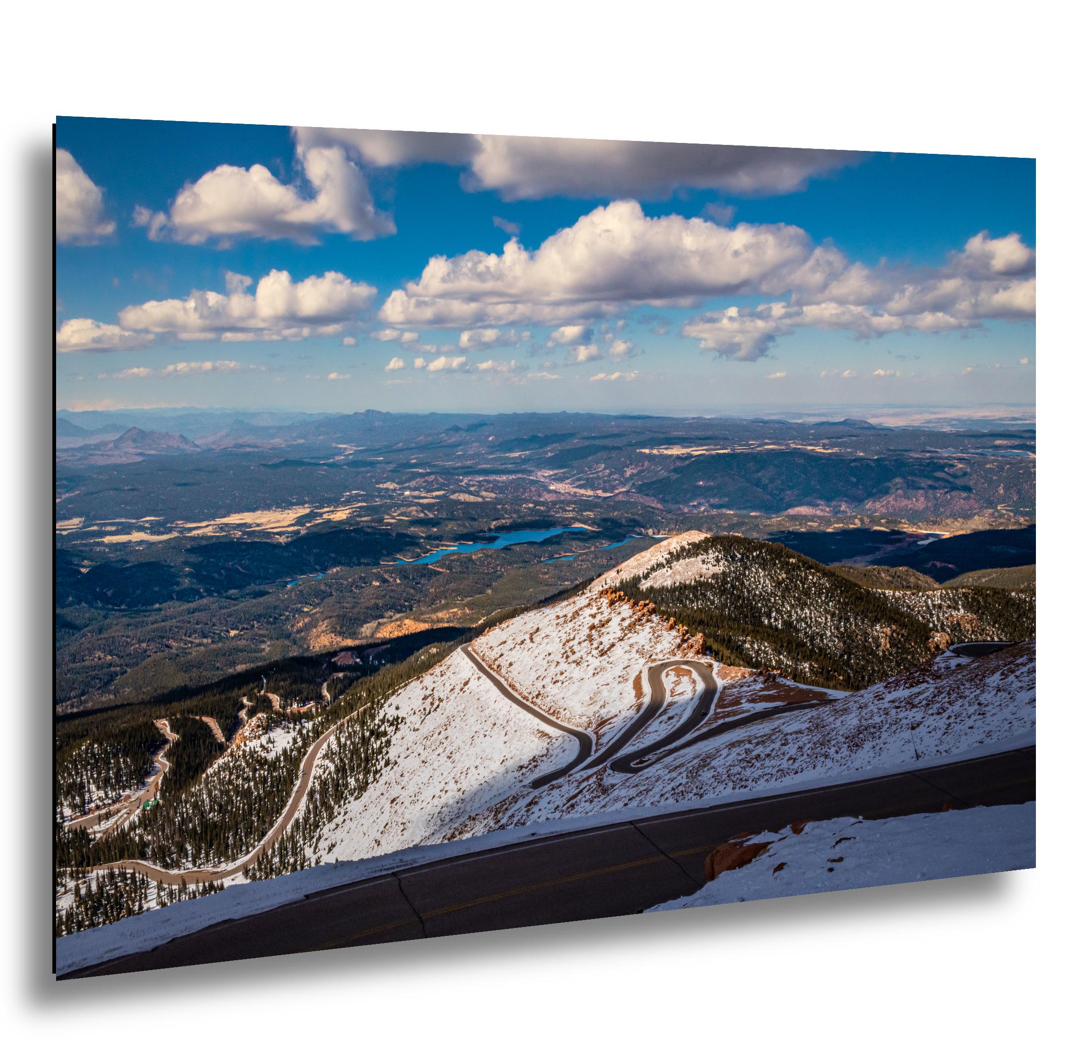 Summit Switchbacks: Pikes Peak Highway Colorado Springs CO Photo Wall Art
