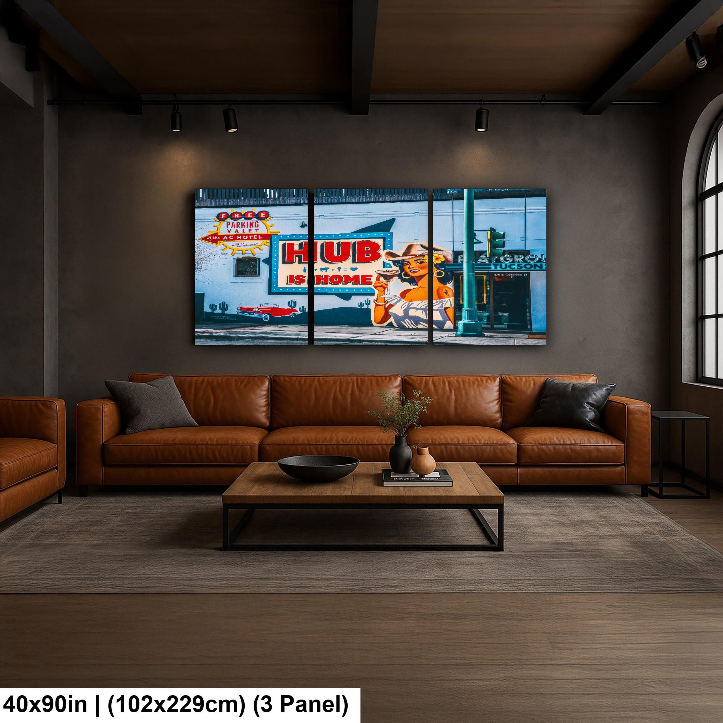 Tucson Mural - HUB Is Home Street Art Downtown Tucson Photography Print