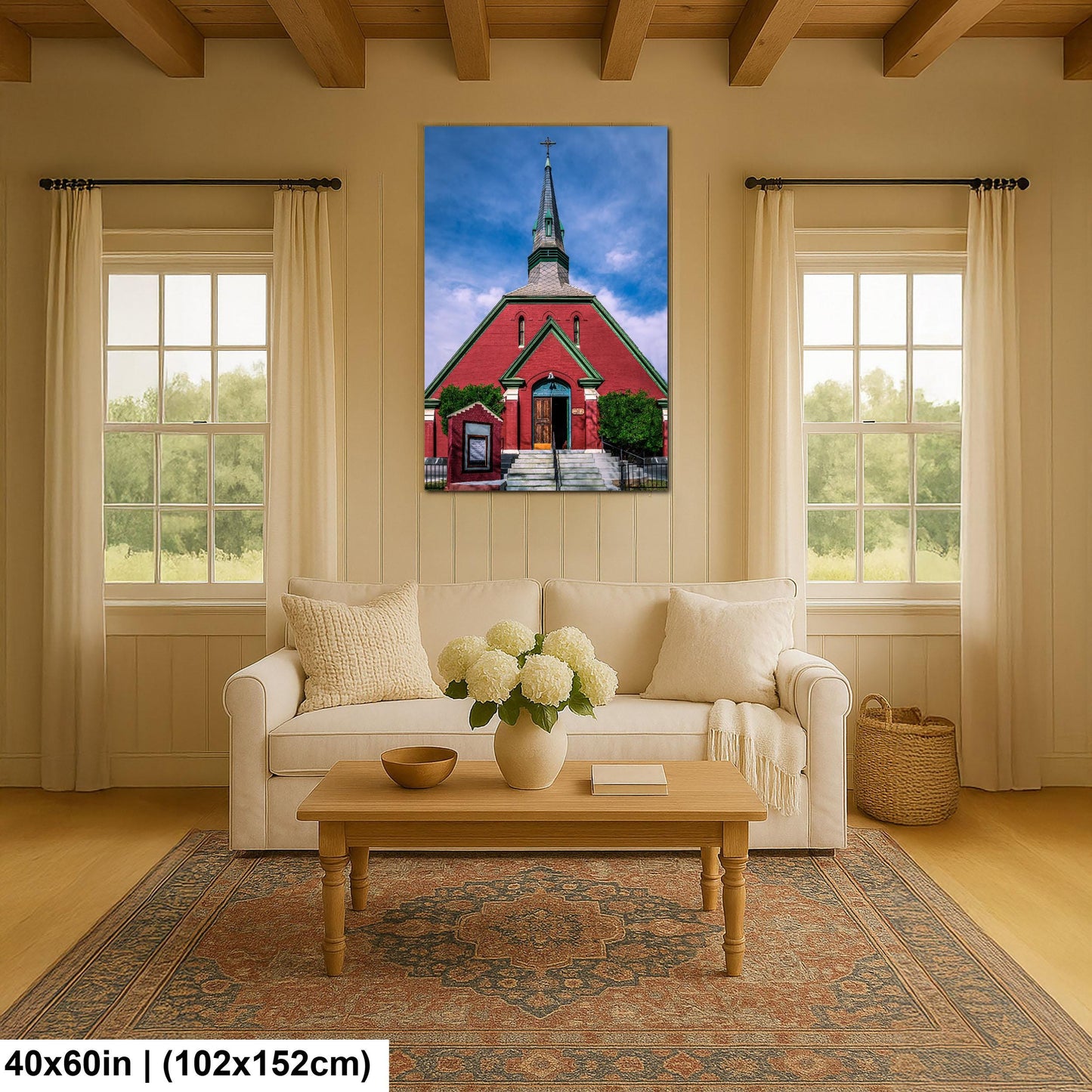 1903 Presbyterian Church Bisbee Arizona Historic District Photography Print