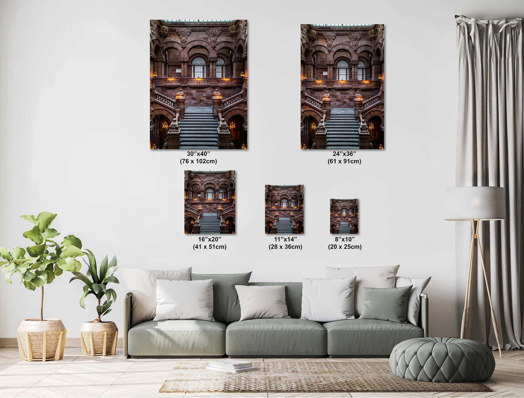 New York State Capitol Print: Albany Architecture Photography