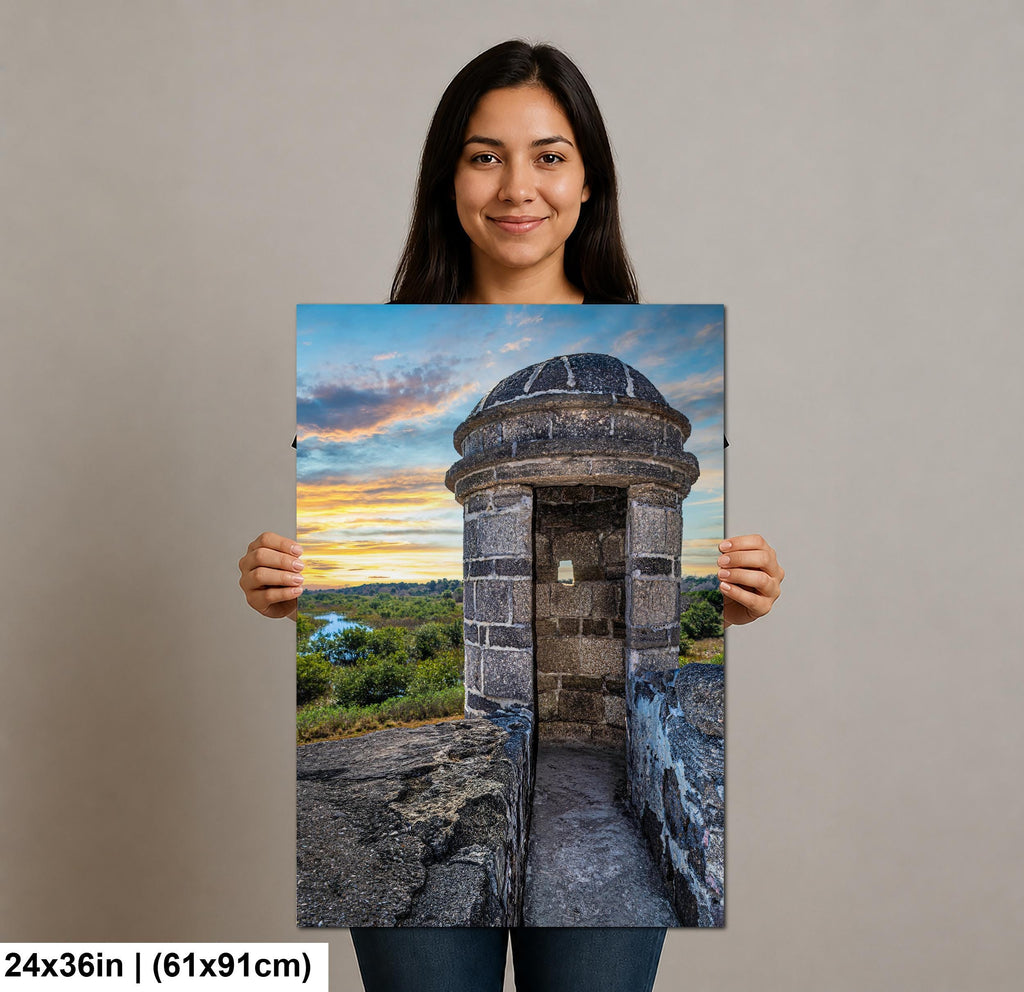 Historic Watch: Castillo de San Marcos St Augustine Florida Photo Wall Art