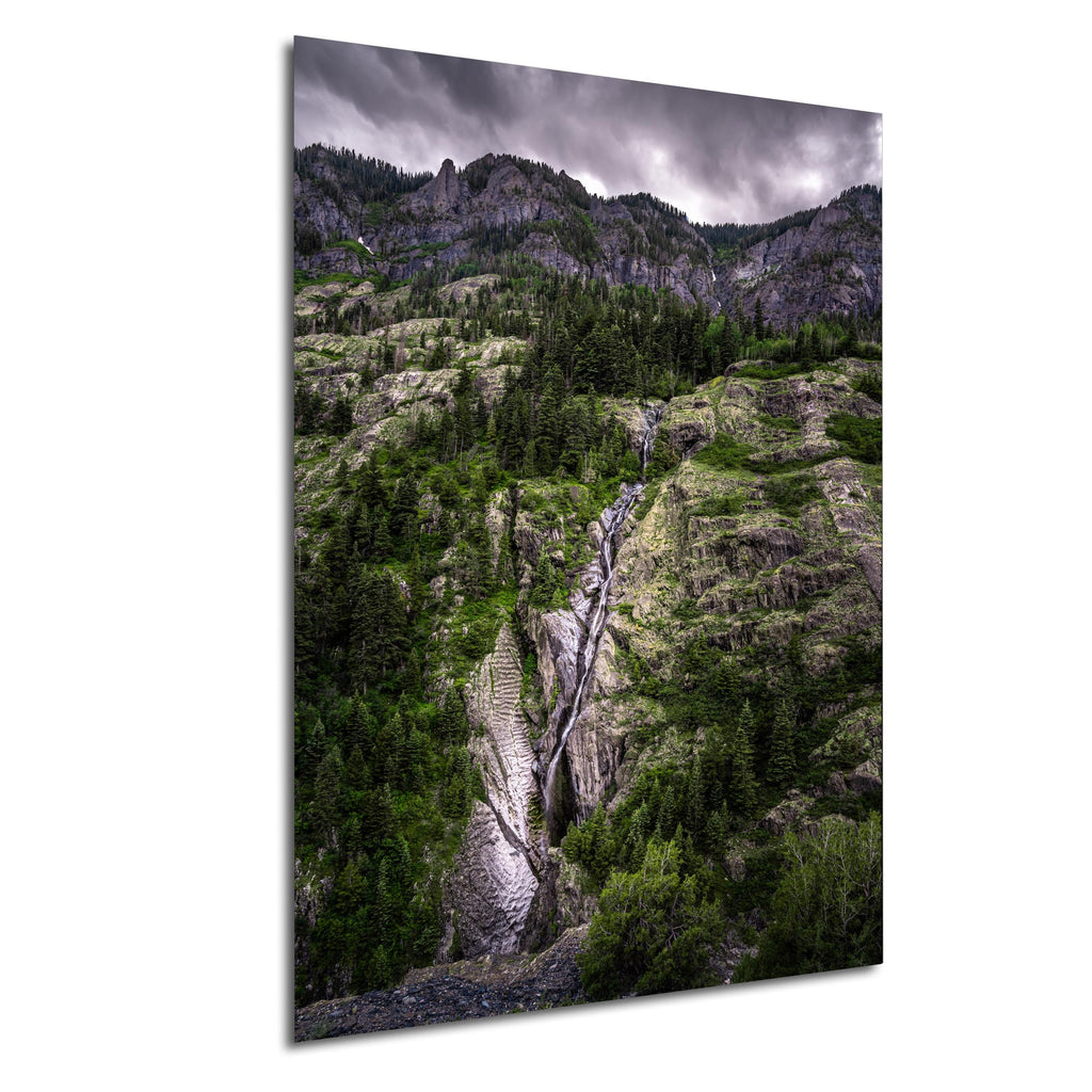 Million Dollar Highway Waterfall Print: Colorado Mountain Waterscape