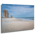 Quiet Perdido Key Beach with Lone Towers Florida Panhandle Winter Print Wall Art Photography Aluminum/Acrylic/Metal/Canvas Travel Decor