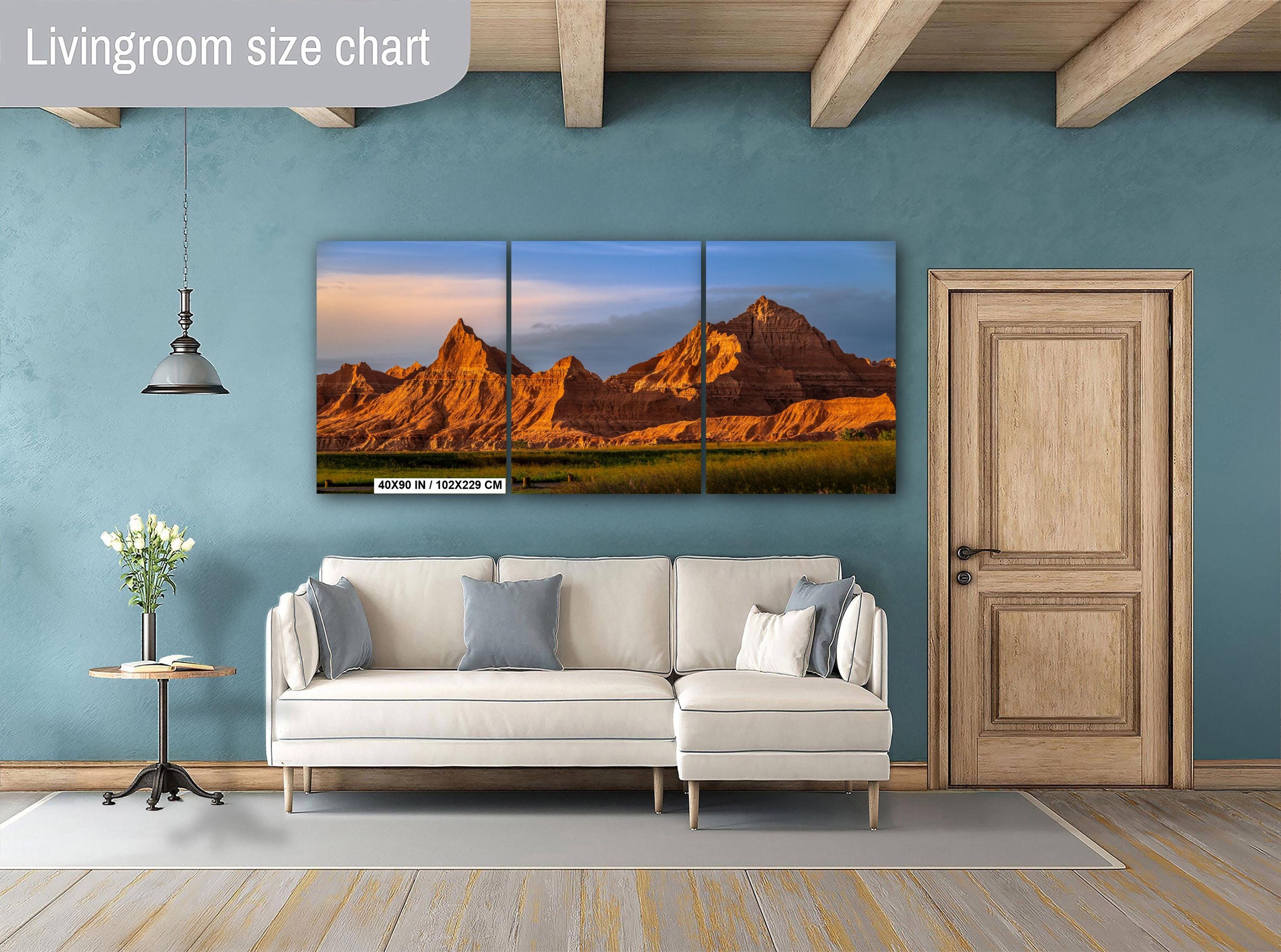 Badlands National Park: Spire Peaks Golden Hour, South Dakota Photography Wall Art