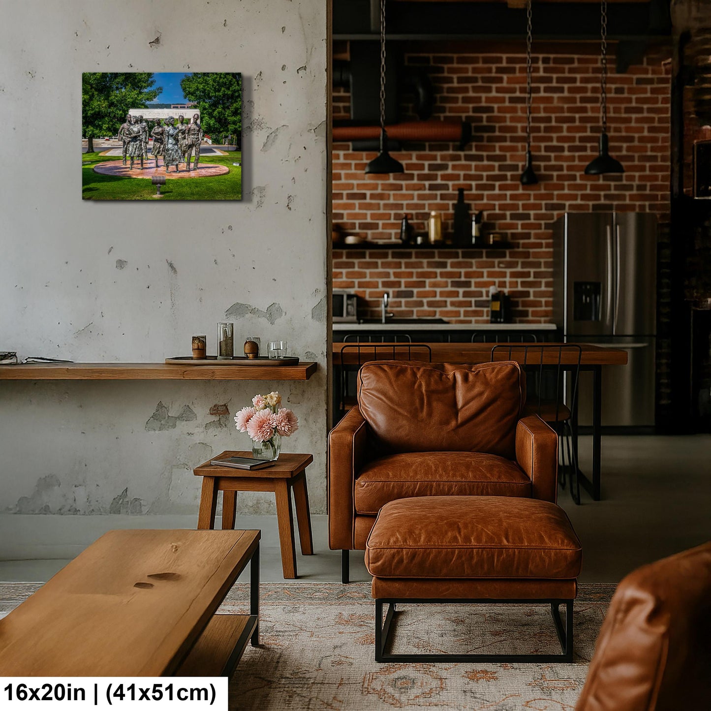 Little Rock Nine Memorial Print, Civil Rights Photography, Arkansas Wall Art