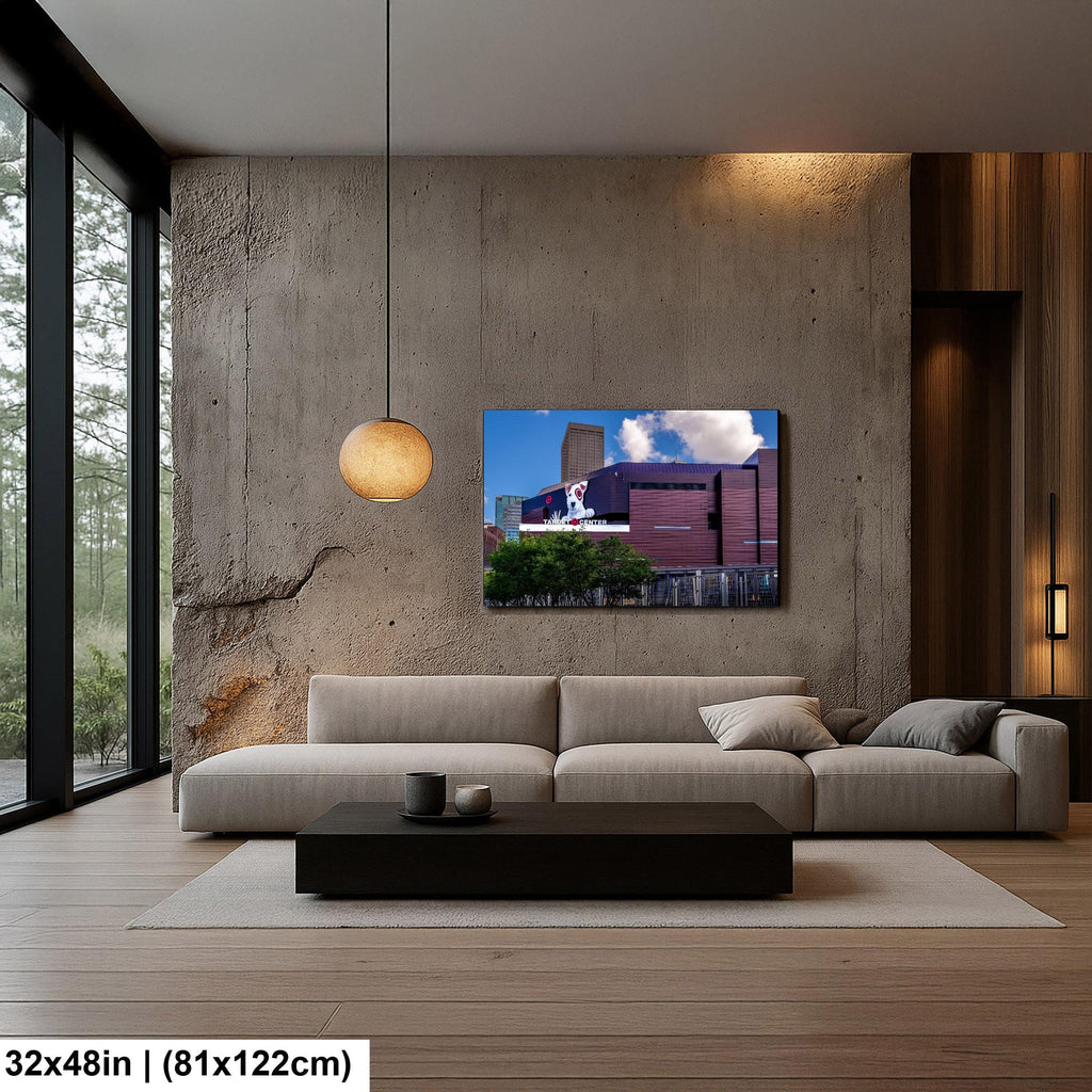 Target Center with Minneapolis Skyline, Arena Wall Art, Timberwolves and Lynx Home Photography Print