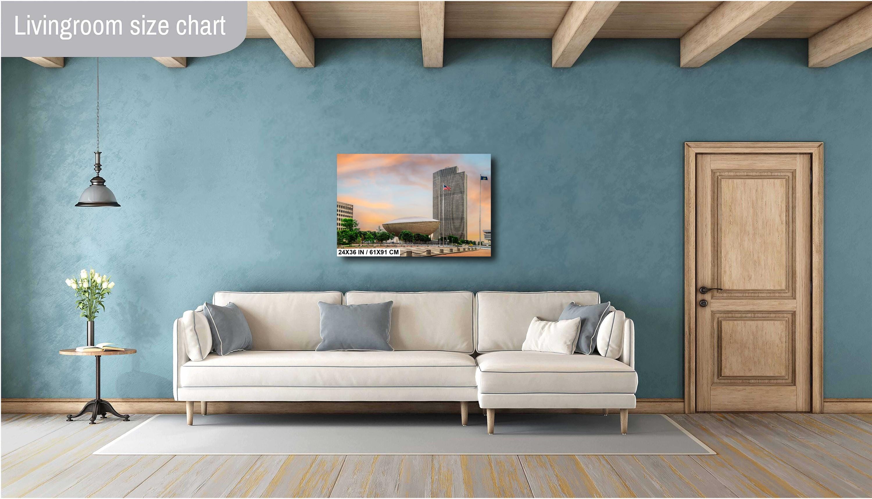 The Egg Albany NY Print: Empire State Plaza Architecture Photography