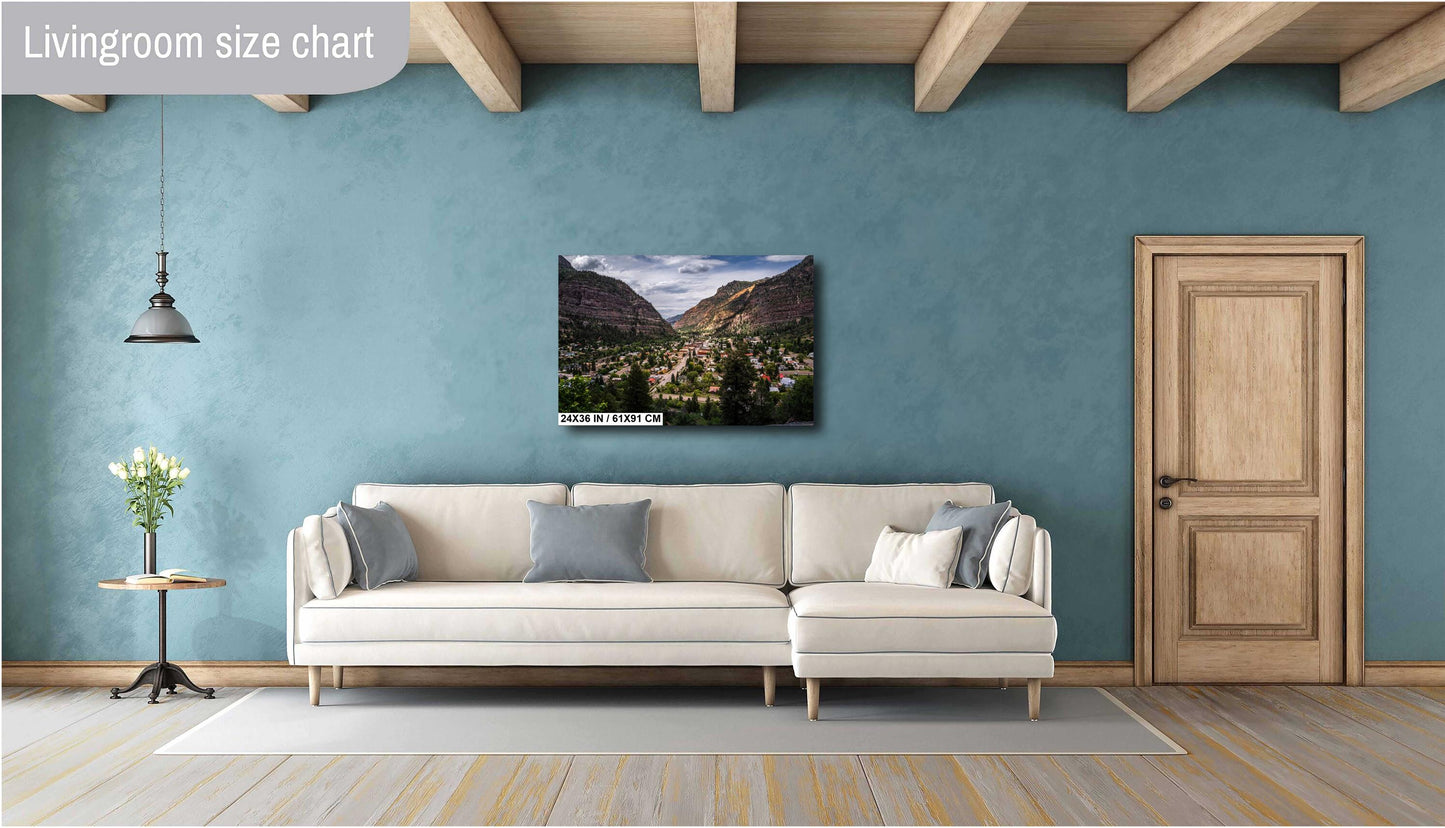 Ouray Colorado Print: San Juan Mountains Photography Wall Art