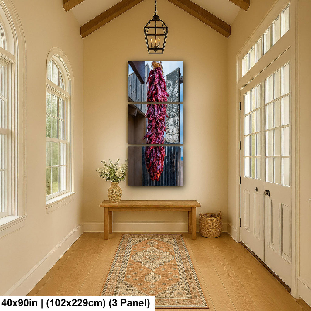 Hanging Chile Ristra, Tombstone, Arizona Southwest Kitchen Photography Wall Art