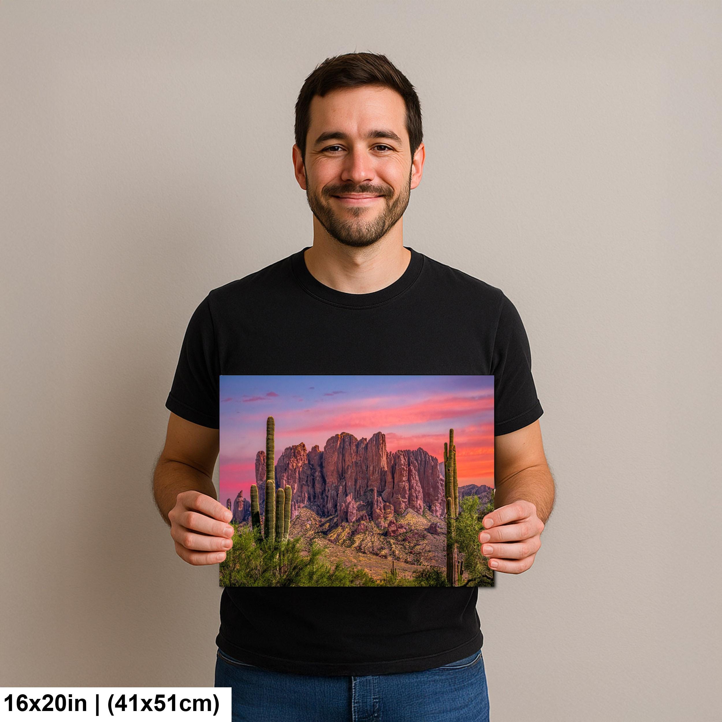Superstition Mountains Arizona Desert Landscape Photography Wall Art