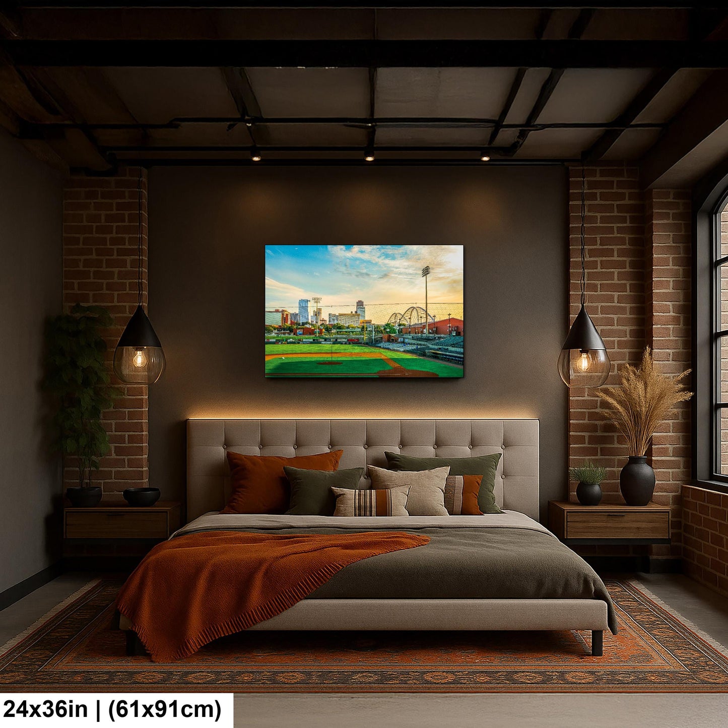 Little Rock Travelers Stadium Fine Art Photography Wall Art