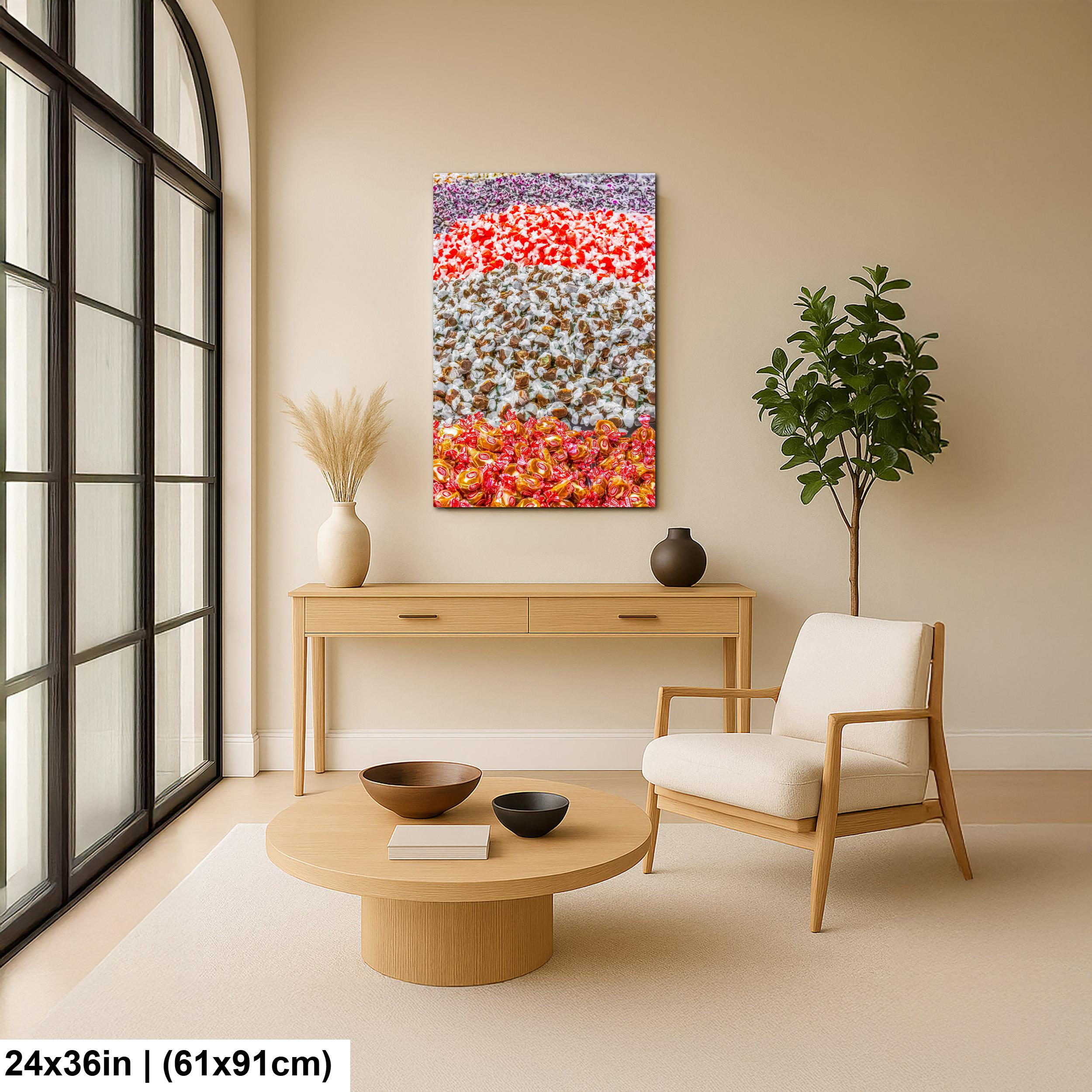Salt Water Taffy Wall Decor, Colorful Candy Fine Art Photography Print, Kitchen Art, Sweet Shop Poster