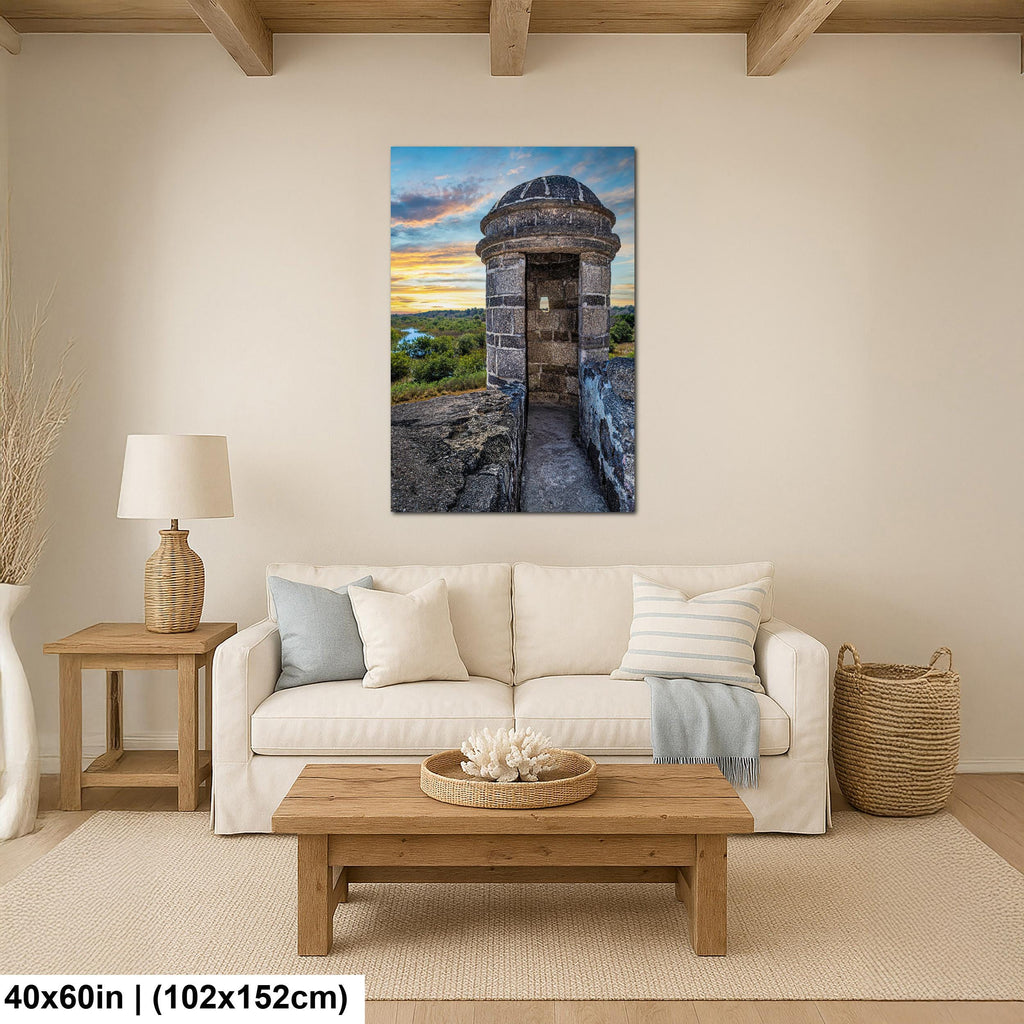 Historic Watch: Castillo de San Marcos St Augustine Florida Photo Wall Art