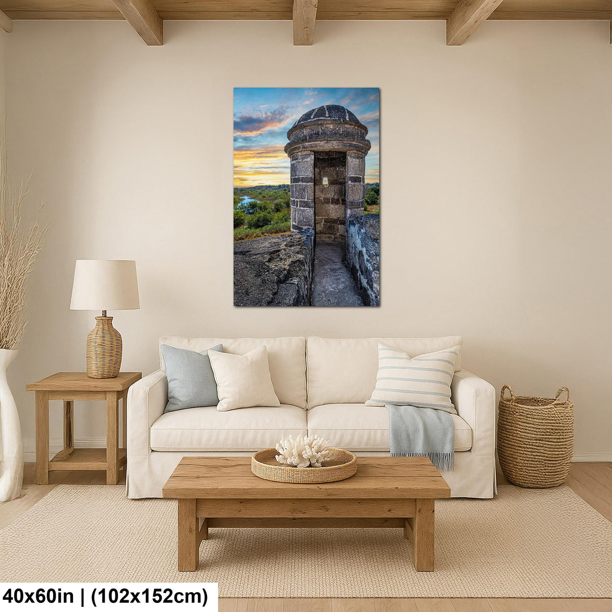 Historic Watch: Castillo de San Marcos St Augustine Florida Photo Wall Art