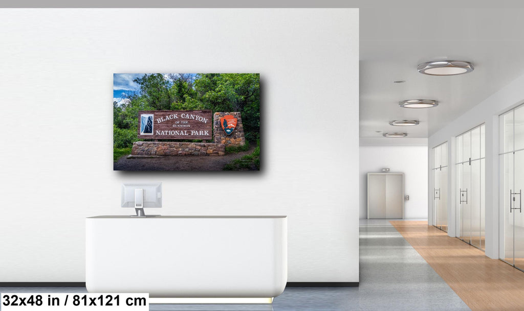 Black Canyon of the Gunnison National Park Print: Colorado Southwestern Wall Art