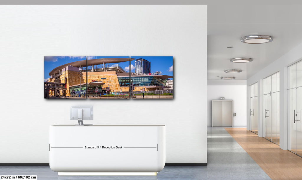 Downtown Ballpark: Target Field Minneapolis Minnesota Photography Wall Art