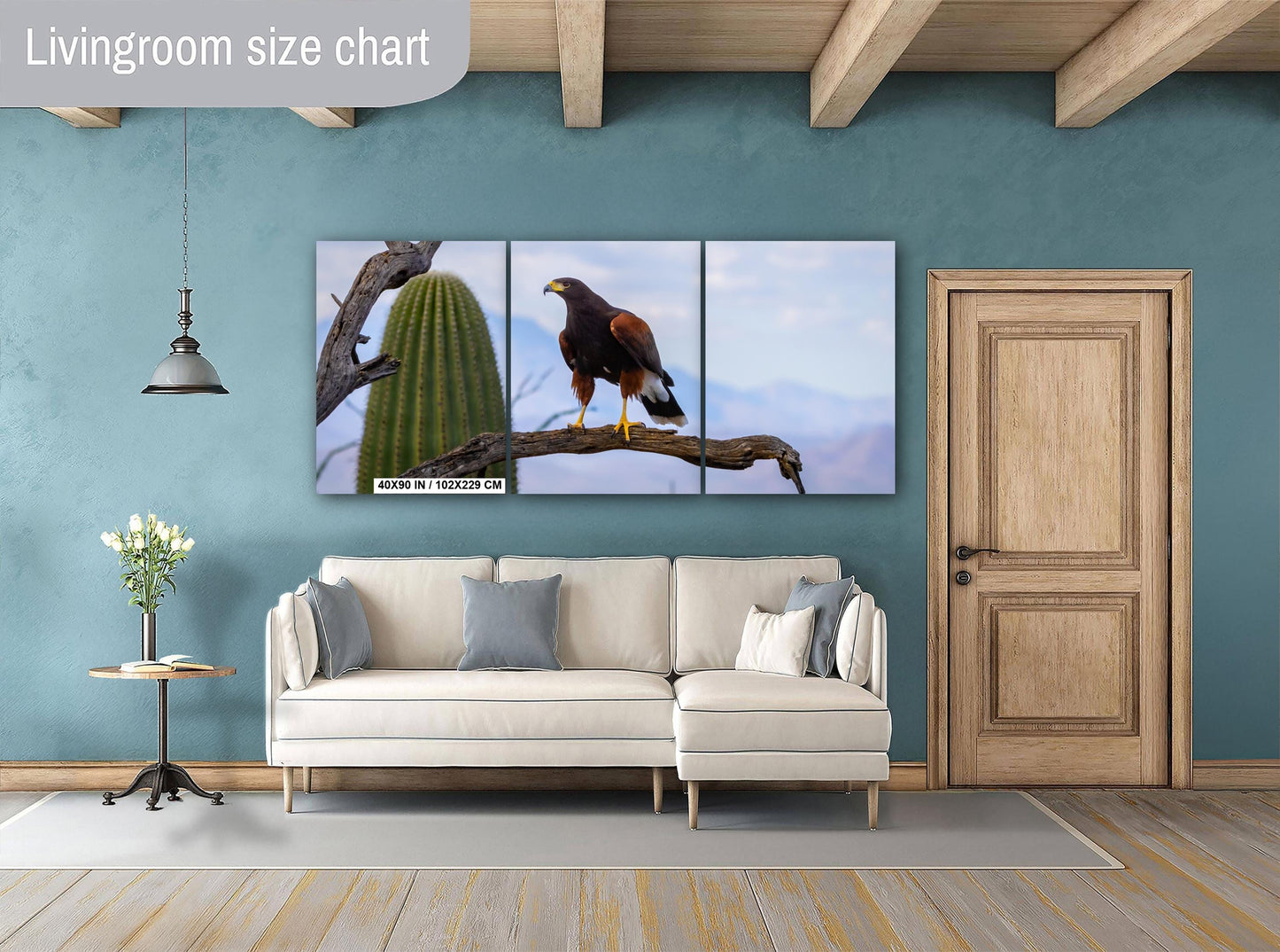 Harris's Hawk Desert Photography Print: Arizona Wildlife Art