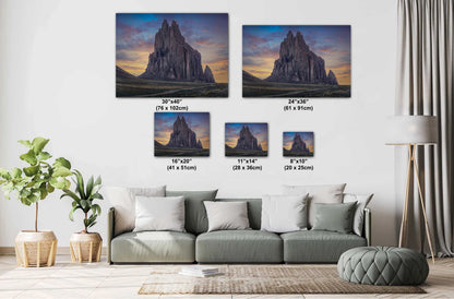 Shiprock New Mexico Print: Monadnock Wall Art Photography